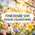 FUNKTIONÄR & SÄLJARNUMMER