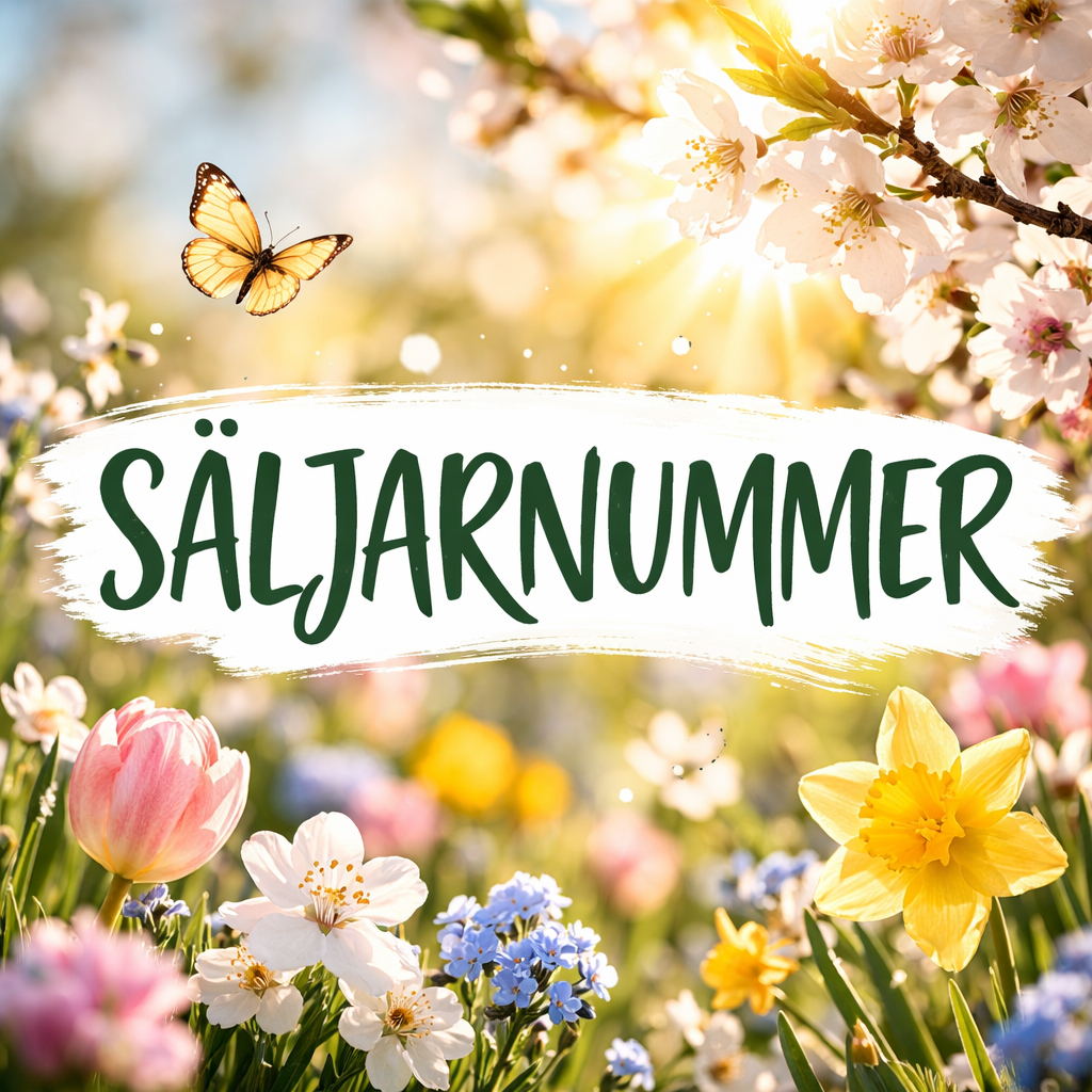 SÄLJARNUMMER